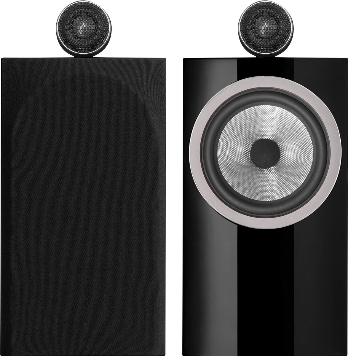 Enceintes biblioth&egrave;ques Bowers & Wilkins 705 S3 Noir Laque Vendues par paire