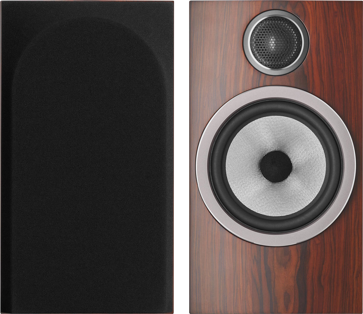 Enceintes biblioth&egrave;que bowers & wilkins 706 s3 mocha vendues par paire