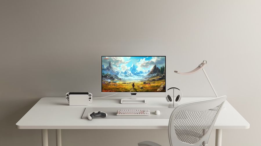 Moniteur gaming BenQ Entertainment EW270Q de 27 pouces avec dalle IPS QHD et fr&eacute;quence jusqu&rsquo;&agrave; 200 Hz