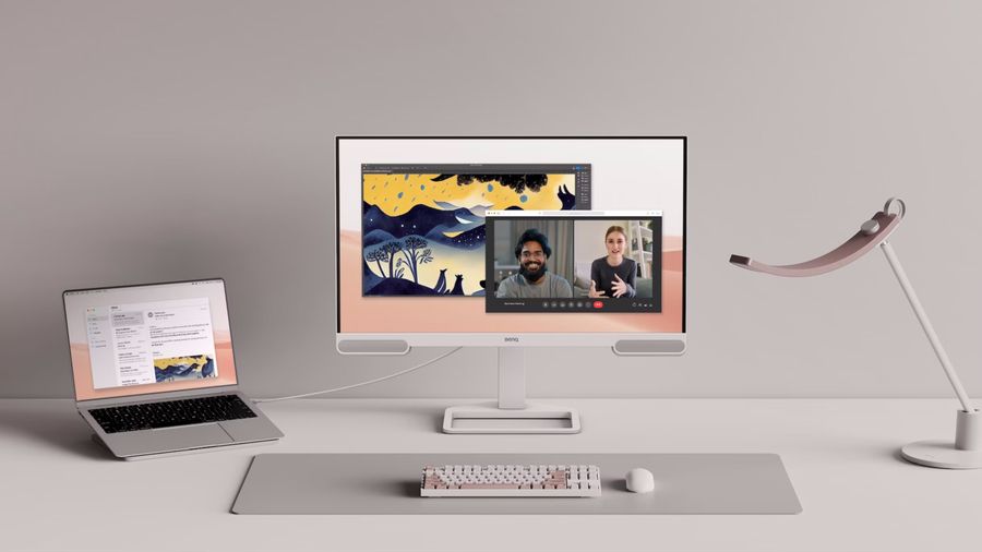&Eacute;cran PC BenQ Entertainment EW2790U avec couverture P3 de 95 % et modes sRGB et Rec. 709