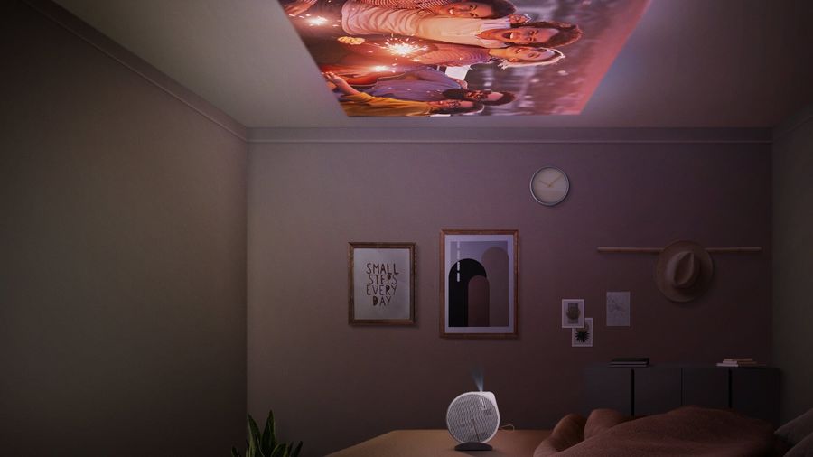 Picoprojecteur BenQ GV11 : mise en situation grand angle