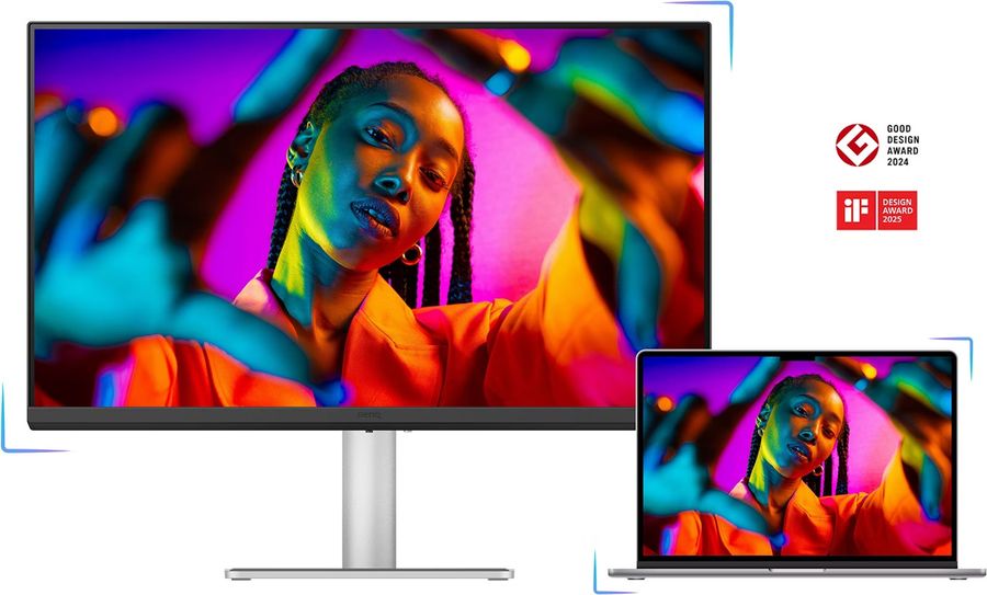 Moniteur 27 pouces IPS 4K Nano Matte pour MacBook avec couverture P3 et connexion USB-C 90 W.