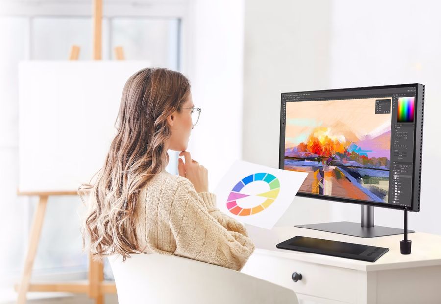 Le moniteur professionnel BenQ DesignVue PD2706QN offre des performances adaptées aux besoins des graphistes, photographes et monteurs vidéo.
