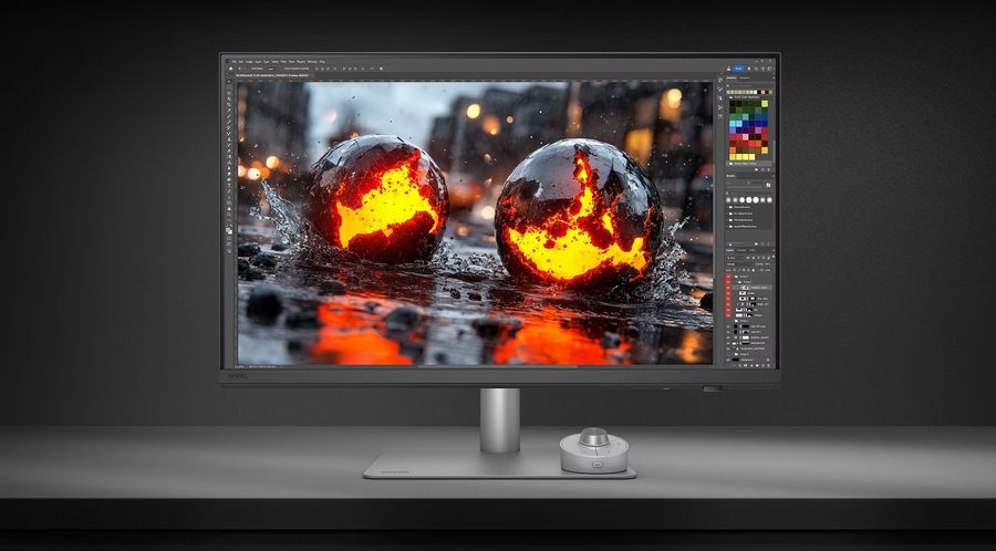 Moniteur professionnel BenQ Creative Pro PD2730S avec dalle IPS 27 pouces 5K