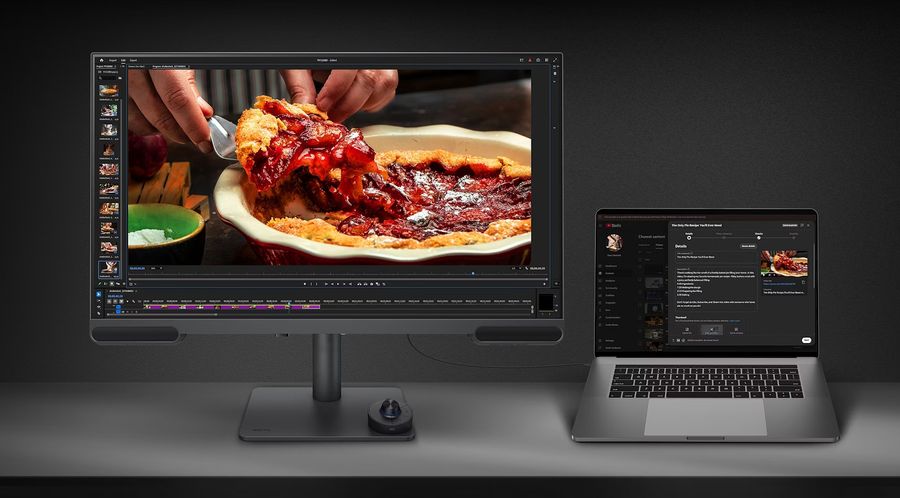 &Eacute;cran professionnel BenQ Creative Pro PV3200U avec 100 % sRGB, 100 % Rec.709 et 95 % P3