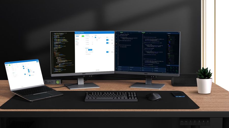 Moniteur professionnel BenQ Programmer RD240Q avec cha&icirc;nage MST par USB-C
