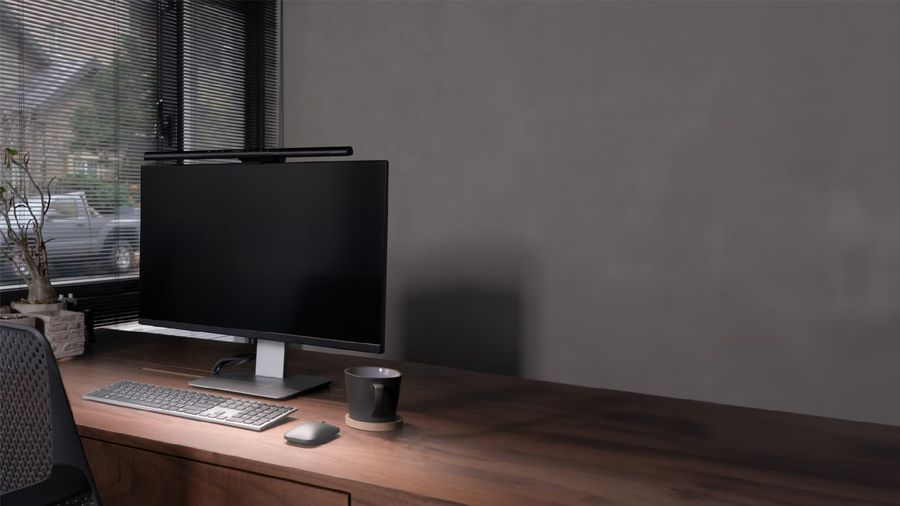 BenQ ScreenBar Pro avec r&eacute;glage rapide de l&rsquo;&eacute;clairage &agrave; 500 lux