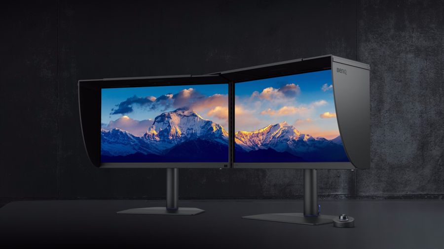 &Eacute;cran professionnel BenQ Creative Pro SW272QN avec couverture 99 % Adobe RGB et P3.