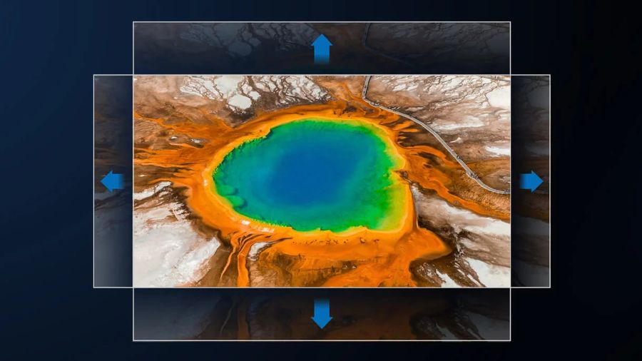 BenQ W5800 : lens shift motorisé BenQ W5800 : lens shift motorisé