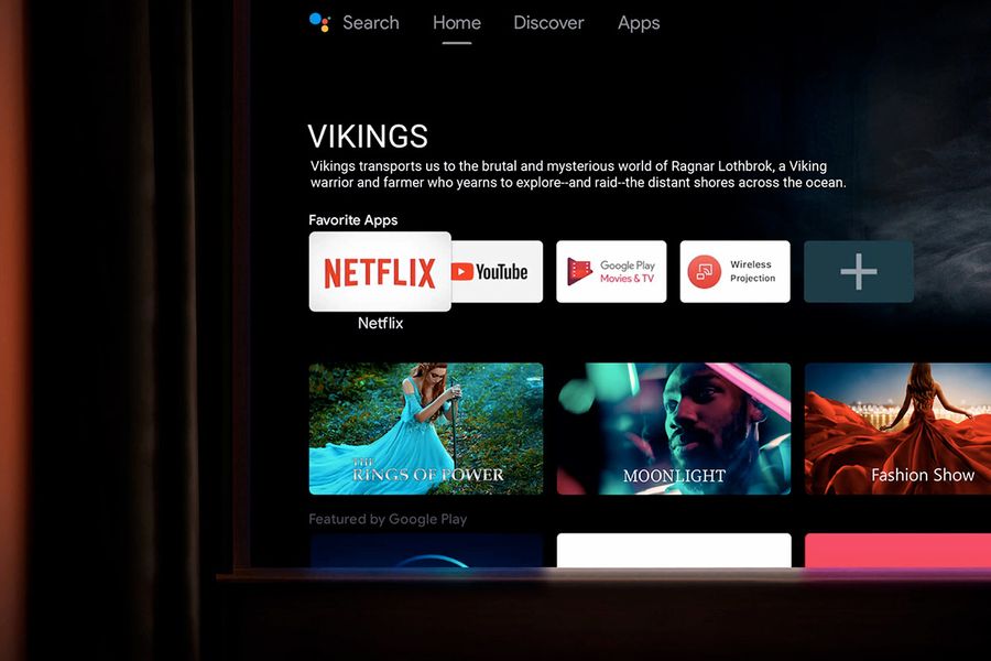 BenQ X300G : Android TV, Netflix