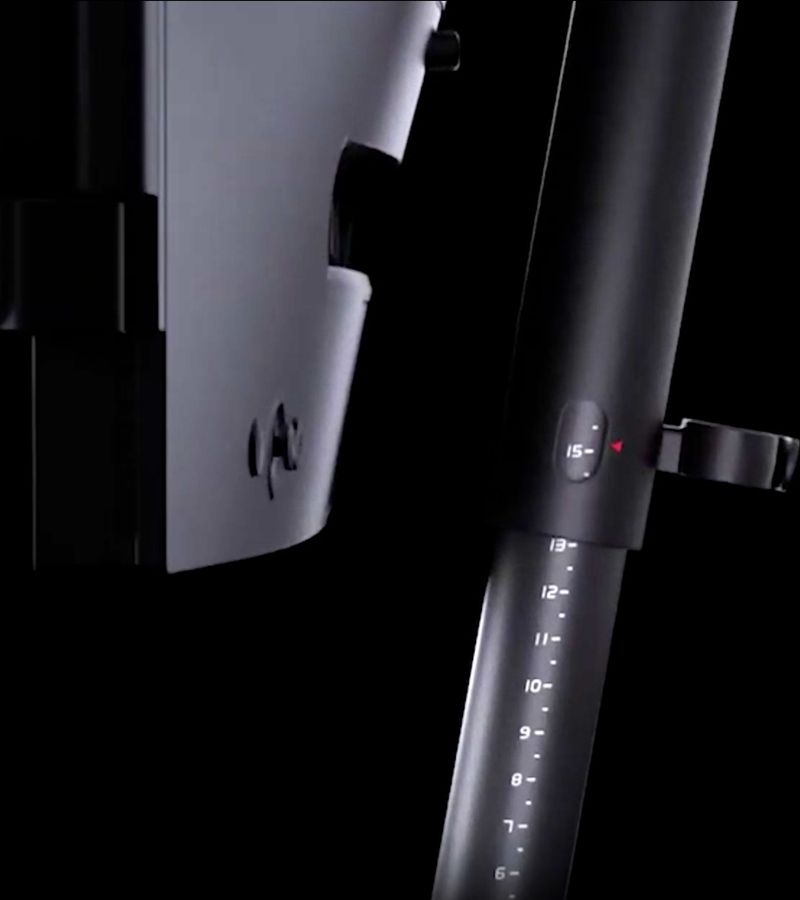 Grâce à sa graduation intégrée, le pied du moniteur permet d’ajuster facilement l’écran à la position idéale. La graduation sur le pied du BenQ Zowie XL2586X+ facilite le retour à un réglage optimisé.