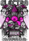 Affiche Électro - Bishop Parigo X Son-Vidéo.com (tirage limité à 20 exemplaires)