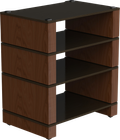 Blok Stax 2G 4 Shelf Noir & Noyer(Base + 3 étagères)