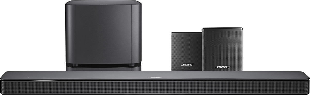 Bose Soundbar 500 EU + Bass Module 500 + Surround Speakers