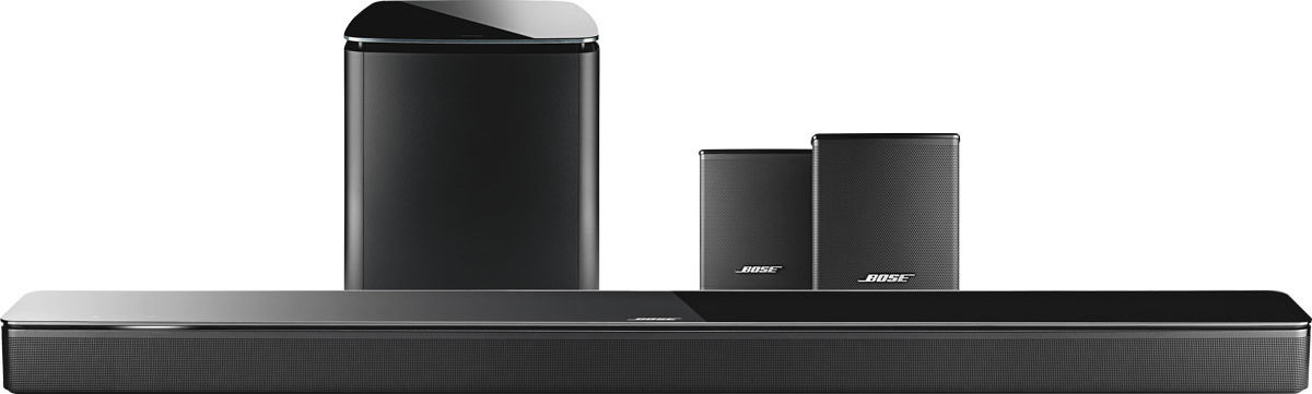 Bose Soundbar 700 EU Noir + Bass Module 700 Noir + Surround