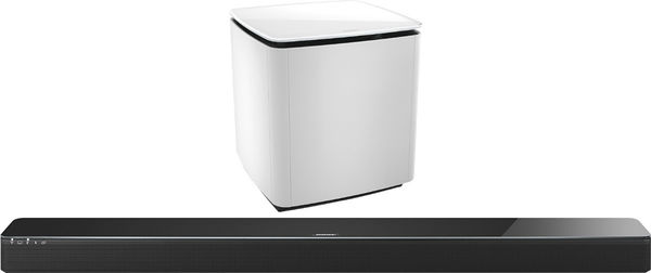 Bose SoundTouch 300 Noir + Acoustimass 300 Blanc