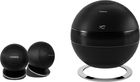 Cabasse Pearl Sub noir + iO3 noir mat sur socle (la paire)