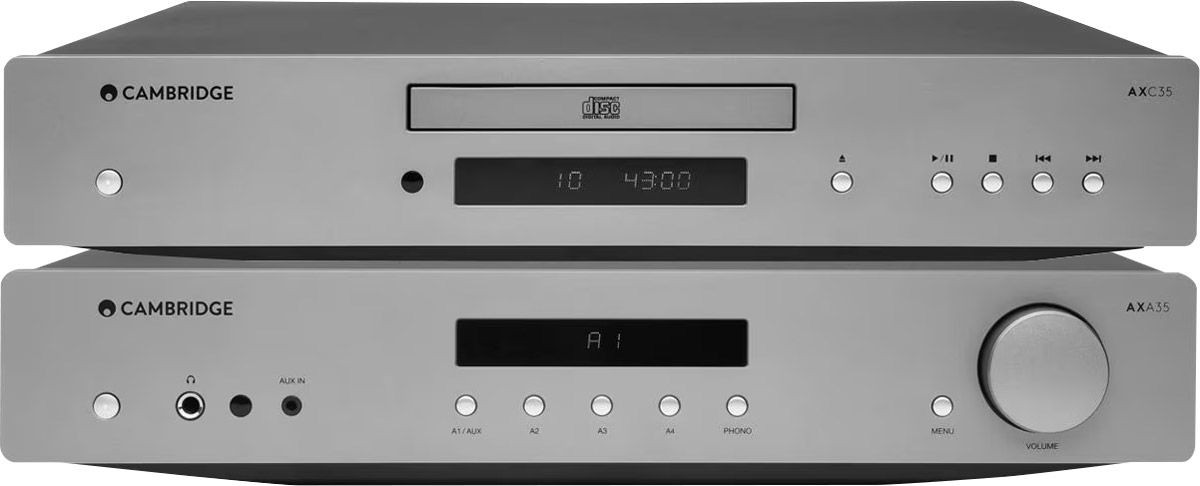 Amplis hi-fi stéréo Cambridge Audio AXA35 + AXC35