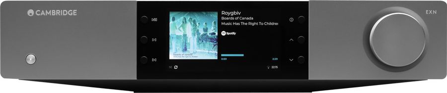 Le lecteur réseau Cambridge Audio EXN10 dispose d'un écran de cinq pouces.