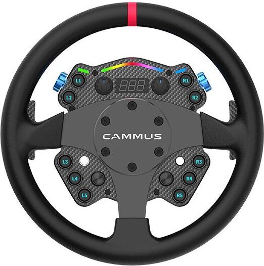 Le volant Direct Drive Cammus C12 dispose de 21 entrées configurables.