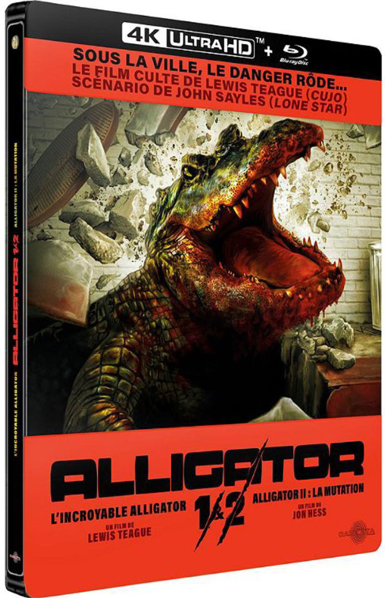 Blu-ray Carlotta Films Alligator 1&2 - Édition Limitée Steelbook