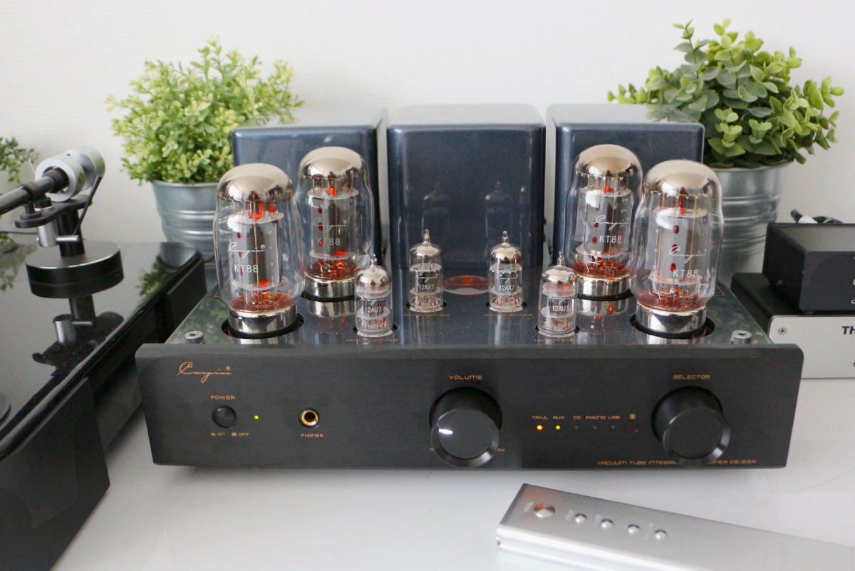 Cayin CS55A KT88 Noir Amplis hifi stéréo sur