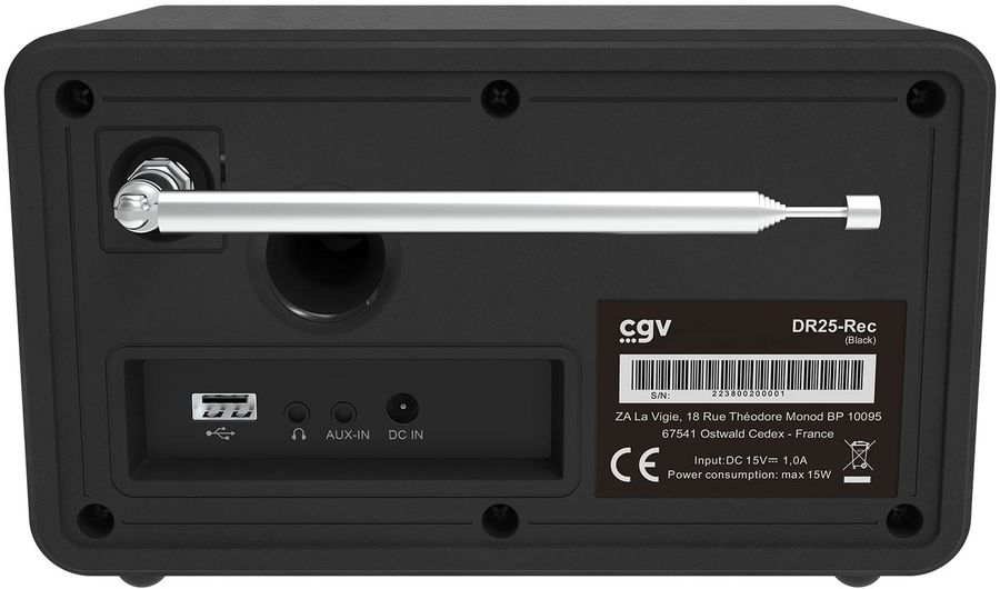 Connectique radio internet CGC DR25-REC