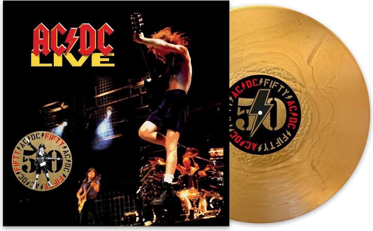 Disques vinyle Pop Rock Columbia Records AC/DC - Live Édition limitée