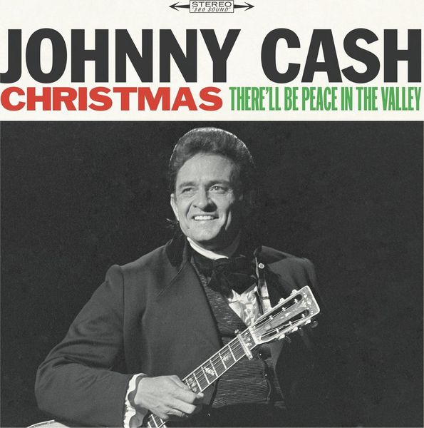 Columbia Records Johnny Cash Christmas There'll be Peace in the