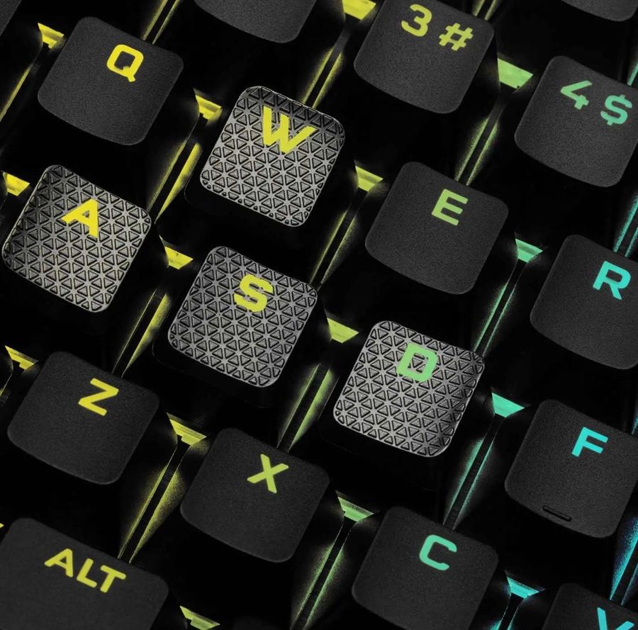 Clavier gaming Corsair K100 Cherry Mx Speed : détail touche
