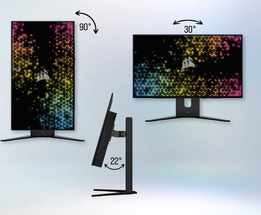 Corsair XENEON 27QHD240 : ergonomie