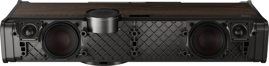 ALT : Enceinte hi-fi Dali Vega avec huit haut-parleurs actifs, huit amplificateurs de 50 W et une puissance totale de 400 W.