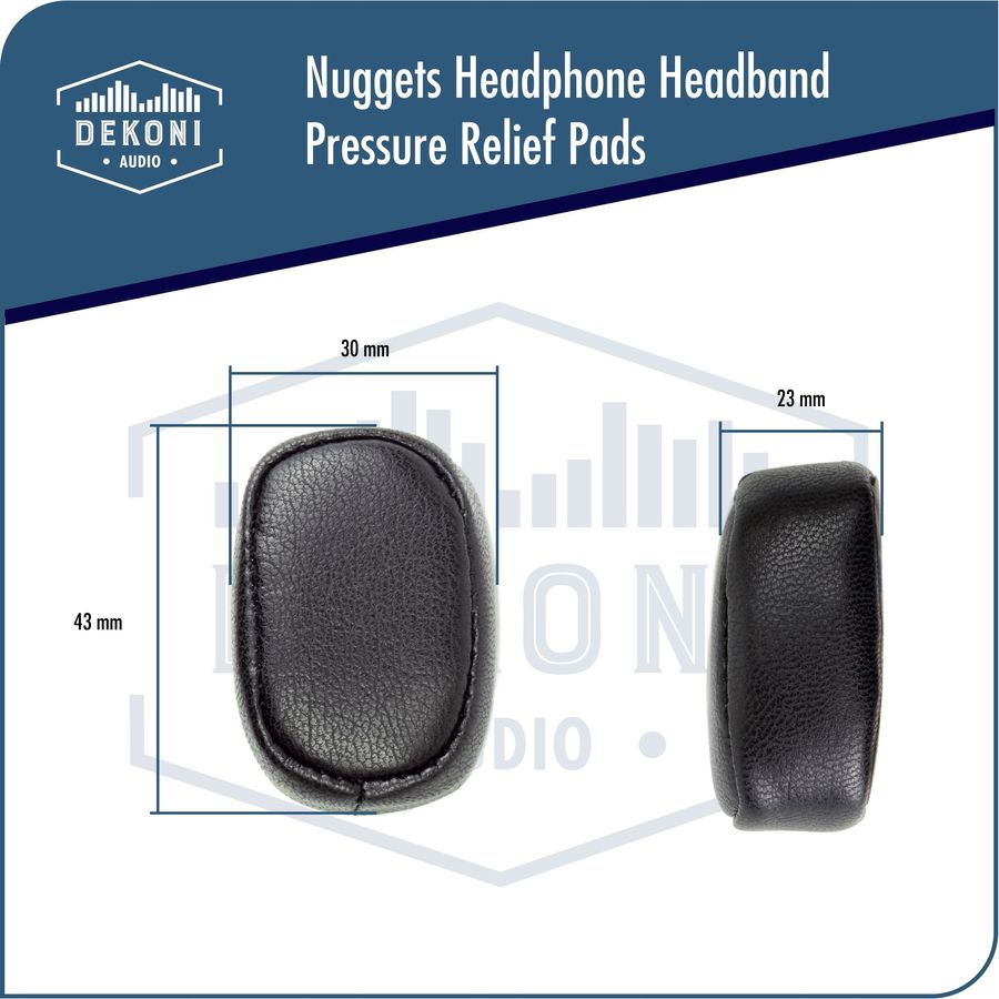 Schéma dimensions Dekoni Audio Nuggets
