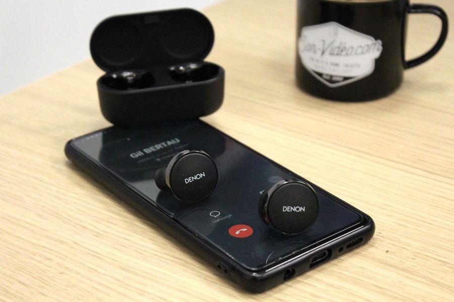 Écouteurs Bluetooth Denon PerL Pro : mise en situation