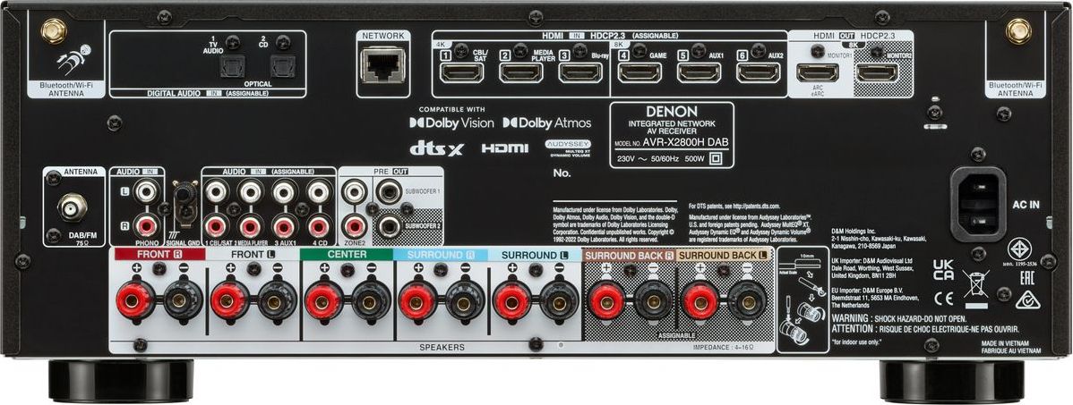 Comment lire du contenu audio au format Dolby Atmos à l'aide d'un  ampli-tuner AV multicanal ou d'une barre de son