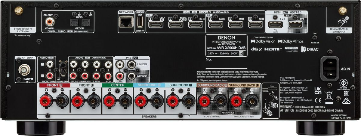 Denon AVR-X2900H DAB