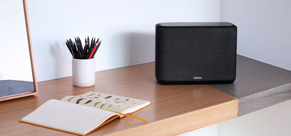 Mise en situation Denon 250 noire Mise en situation Denon 250 noire