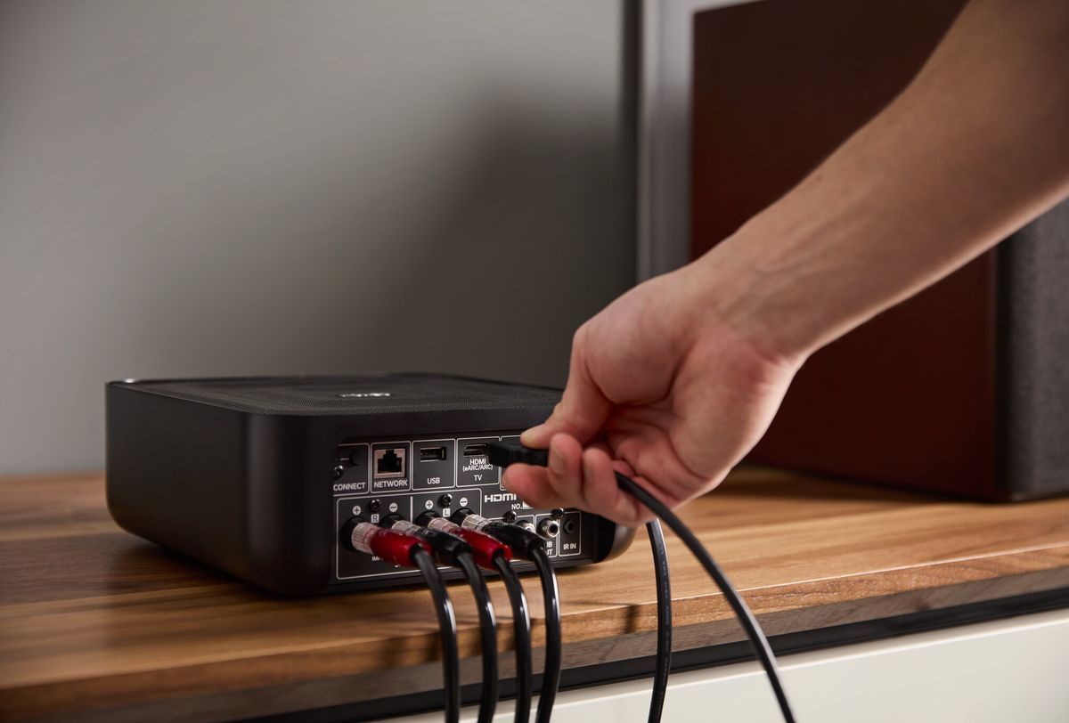Ampli hi-fi avec HDMI ARC