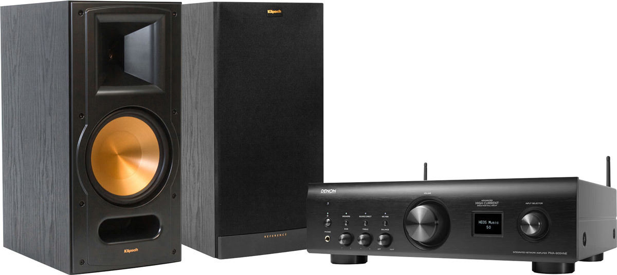 Chaînes composées Denon PMA-900NE Noir + RB-81 MKII Noir