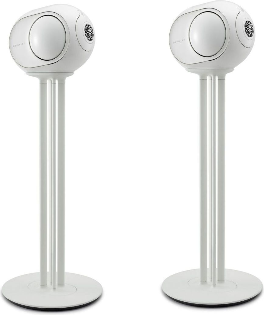 Enceintes connectées Devialet Phantom II 98 dB Blanc (la paire) + Tree Blanc (la paire)