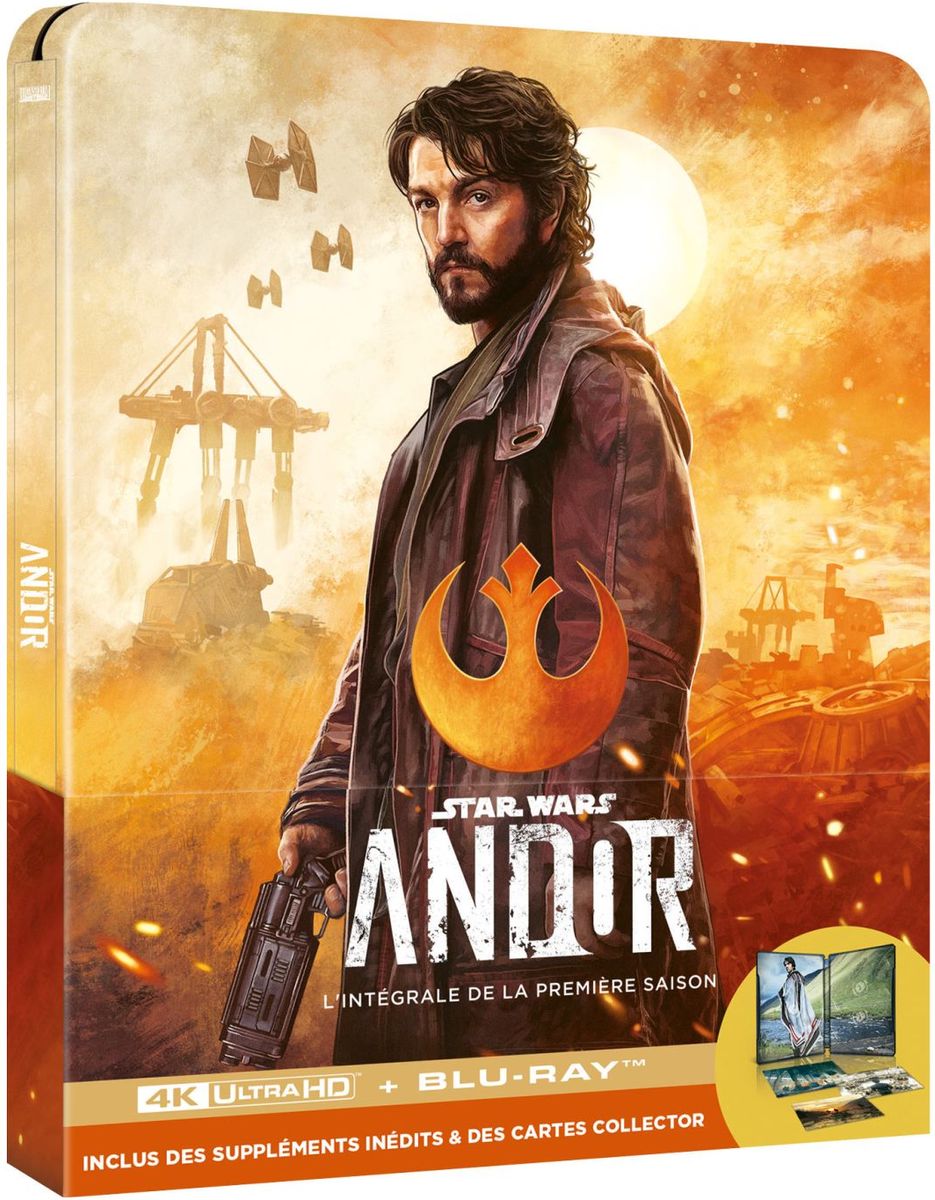 Blu-ray Disney Andor Saison 1 Édition Limitée Steelbook