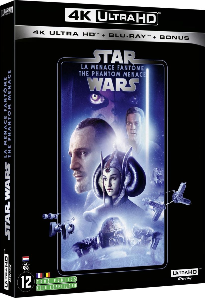 Blu-ray Disney Star Wars, épisode I : La Menace fantôme