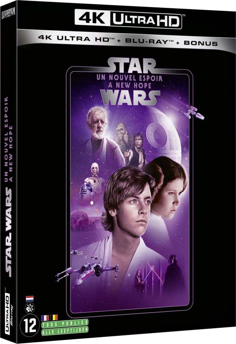 Blu-ray Disney Star Wars, épisode IV : Un Nouvel Espoir