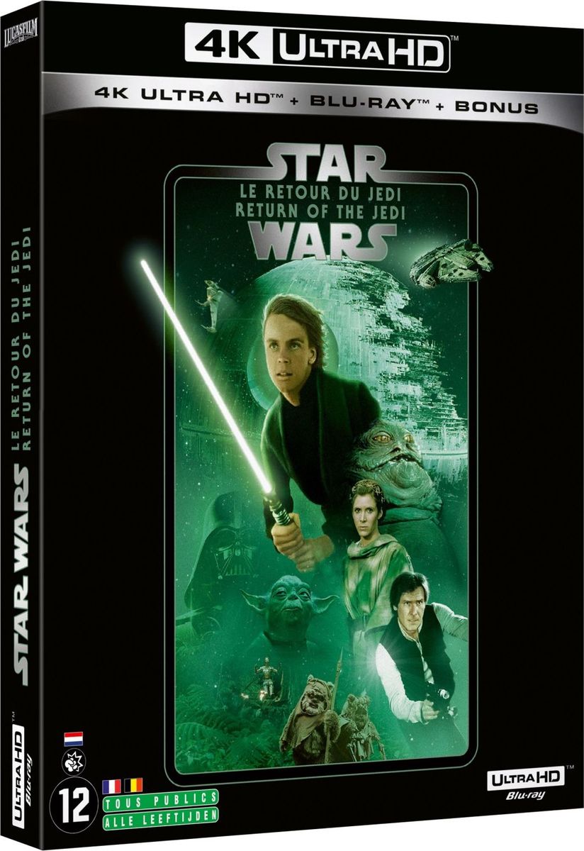 Blu-ray Disney Star Wars, épisode VI : Le Retour du Jedi