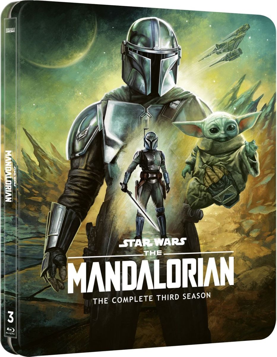 Blu-ray Disney Mandalorian - Saison 3 Édition limitée Steelbook