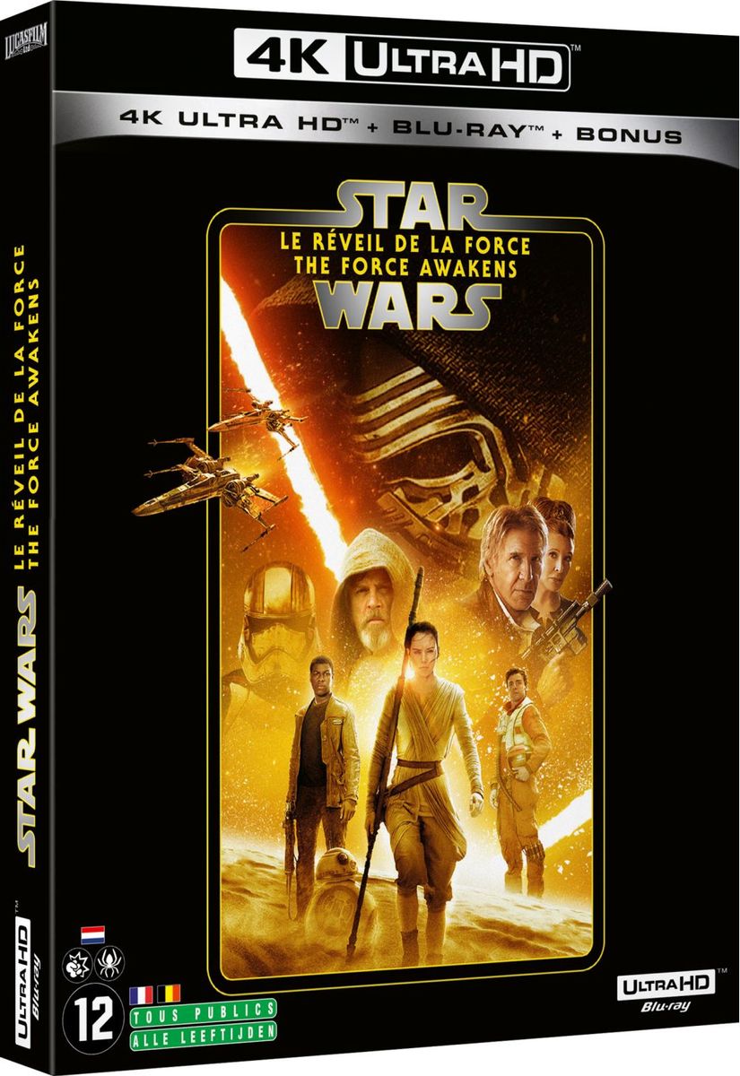 Blu-ray Disney Star Wars, épisode VII : Le Réveil De La Force