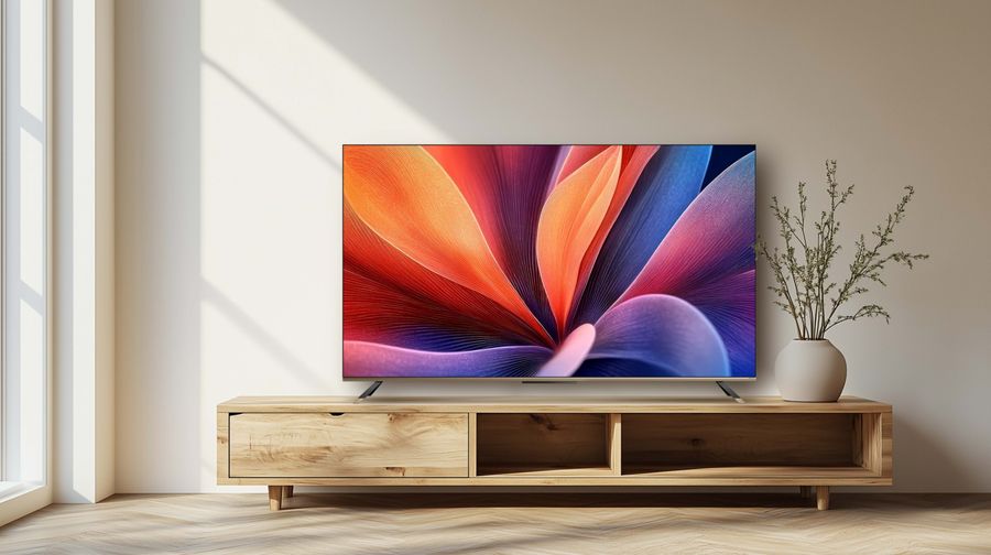 TV Dreame Q100 43" dans un salon moderne