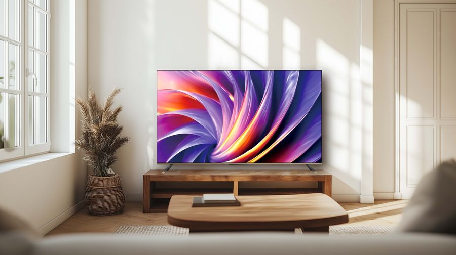 TV Dreame Q100 55" dans un salon moderne