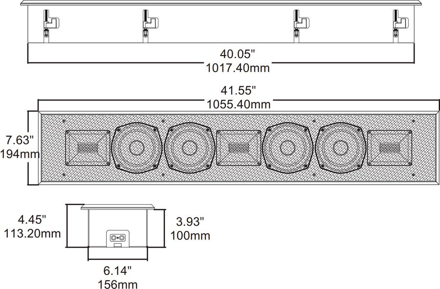 Sch&eacute;ma dimensions