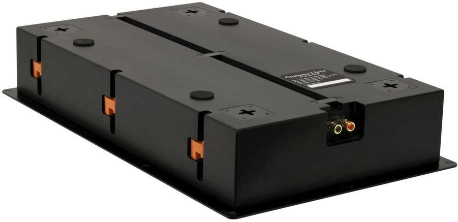 Vue arri&egrave;re enceinte encastrable